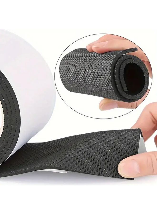Self Adhesive Non Slip Shoe Sole Tape 1.57x39.37 Inch For High Heels Sneakers Black White - Image 5