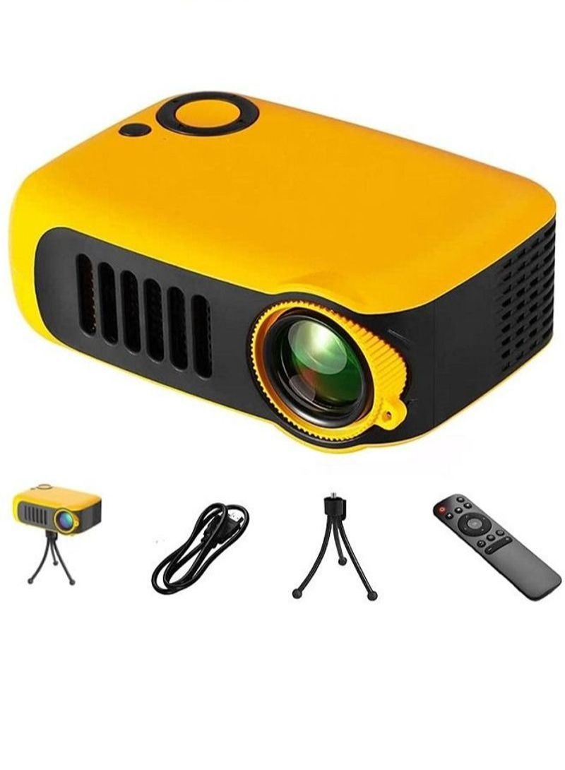 NIBEMINENT Portable USB Mini Projector for Couples Camping A2000  - Image 1