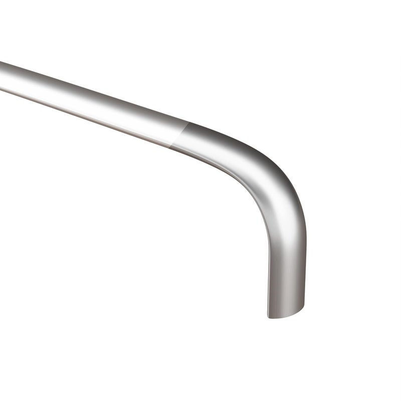 Atlantic Stainless Steel Oval D Dwawer Cabinet Pull Handle 6 InchTotal Length 152 Mm Hole To Hole 145 Mm Twotone Finish Pack Of 12 Pieces - Image 4