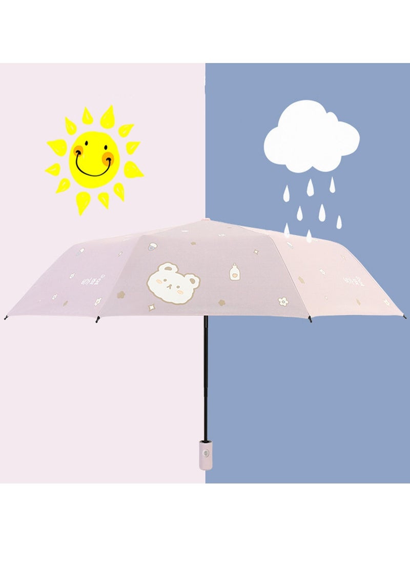 KASTWAVE - Umbrella Windproof Travel Umbrella Compact Folding Reverse Automatic Umbrellas upside down Inverted Folding Umbrellas for rain, Car travel umbrella Automatic Open and Close for women men - Image 1