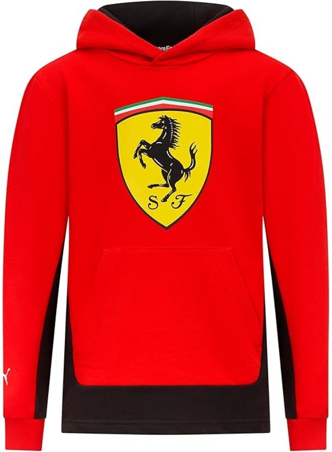 Scuderia Ferrari - Kids Big Shield Hoodie - Image 1