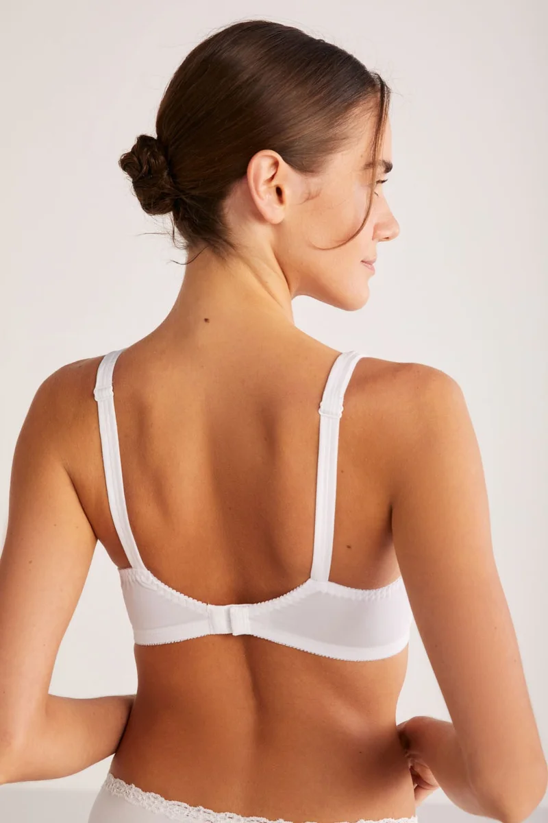 KOM Rosenna Bra White