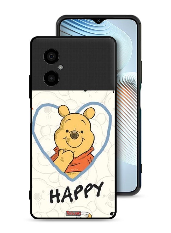 Tolwak Xiaomi Poco M4 5G Protective Case Cover Pappy Bear - Image 1