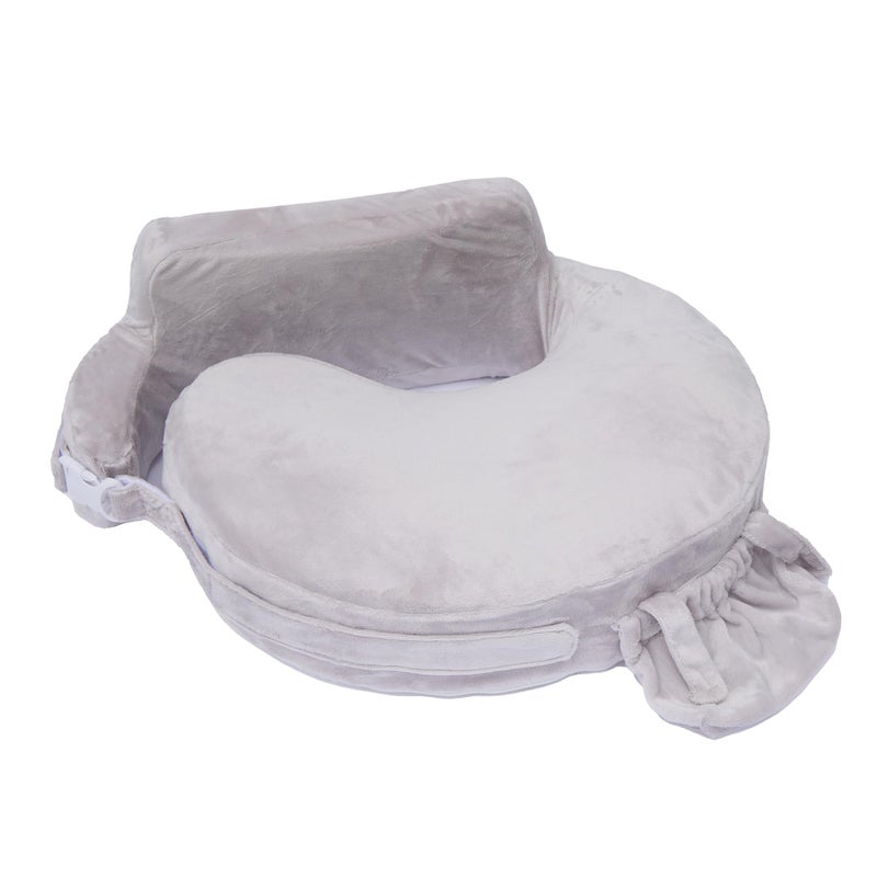 My Brest Friend Super Deluxe Nursing Pillow - Enhanced Comfort & Ergonomic Breastfeeding Pillow for Ultimate Support for Mom & Baby - Adjustable and with Handy Side Pocket, Sandstone - Image 1