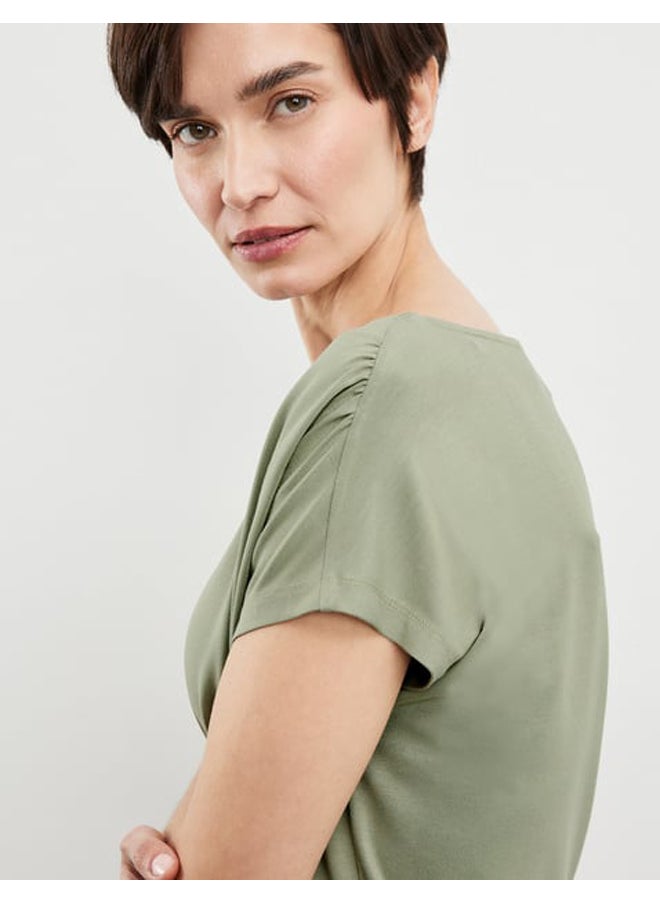 GERRY WEBER Short-sleeved shirt with hem slits  - Image 4
