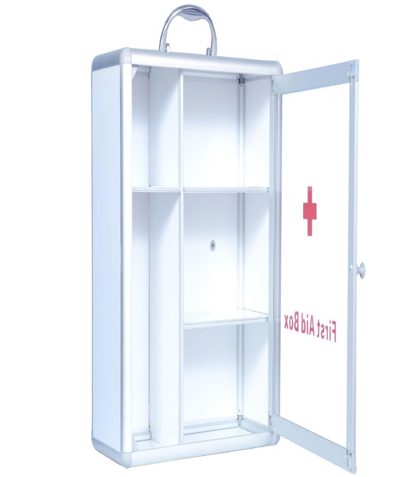 Rilekh First Aid Box Empty Wall Mounted for Home/Emergency Medical Box/Medicine Organizer/Multi Compartment First Aid kit for School, Office Medium (35X30X13cm) - Image 4