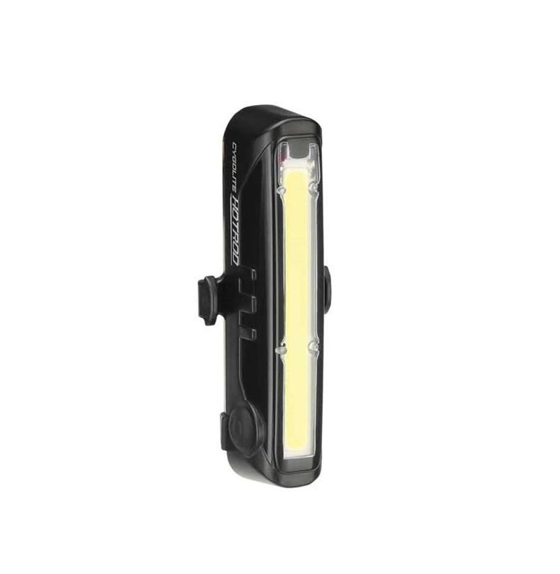 Cygolite Hotrod Front– 110 Lumen Bike Light– 3 Night & 3 Daytime Modes– Sleek Durable Design –IP64 Water Resistant– Sturdy Flexible Mount– USB Rechargeable Front Light– for Road & Commuter Bicycles - Image 1