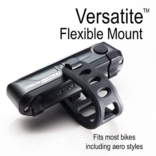 Cygolite Hotrod Front– 110 Lumen Bike Light– 3 Night & 3 Daytime Modes– Sleek Durable Design –IP64 Water Resistant– Sturdy Flexible Mount– USB Rechargeable Front Light– for Road & Commuter Bicycles - Image 4