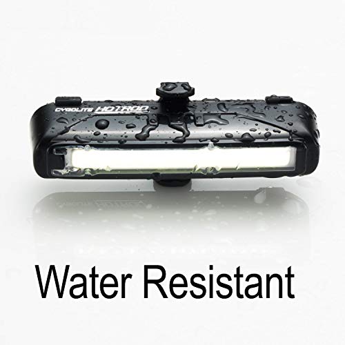 Cygolite Hotrod Front– 110 Lumen Bike Light– 3 Night & 3 Daytime Modes– Sleek Durable Design –IP64 Water Resistant– Sturdy Flexible Mount– USB Rechargeable Front Light– for Road & Commuter Bicycles - Image 3