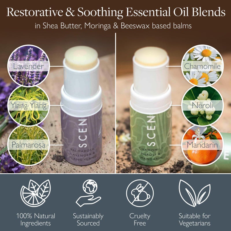 Scentered Sleep & Stress-Relief Aromatherapy Balm Gift Set â€“ Essential Oil Roll On Balms for Relaxation & Rest â€“ Sleep Well & De-Stress â€“ Self-Care Reaxation Gift for Women - Image 4