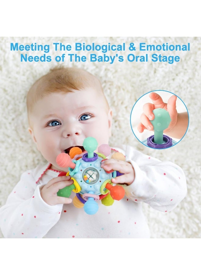TOHIBEE Baby Montessori Sensory Toys for 0-6 6-12 Months, Baby Teether Teething Toys for Babies 0 3 6 9 12 18 Months, Newborn Infant Learning Developmental Toys Gifts for 1 2 Year Old Boys Girls - Image 2