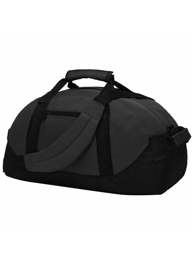 BuyAgain Duffle Bag, 18" Travel Carry On Sport Duffel Gym Bag with Top Handle For men Or Women, Black, 9 x 18 x 9 inches, Sporty - Image 1