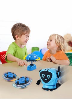 GROIC 3 in 1 Robot Spinning Top, Battle Top Toys, Stunt Spinning Robot, Pull-tooth Ejection Top, Children's Battle Toys Cute Ornament  - Image 5