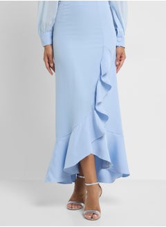 Khizana Mock Blazer Dress With Ruffle Hem  - Image 4