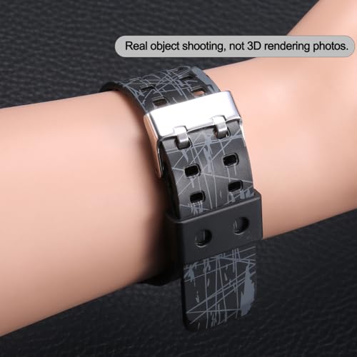 MCXGL 16mm Resin Strap Replacement for G-Shock ga110 ga100 ga120 gd100 g8900 Men's Rubber Watch Band - Image 5