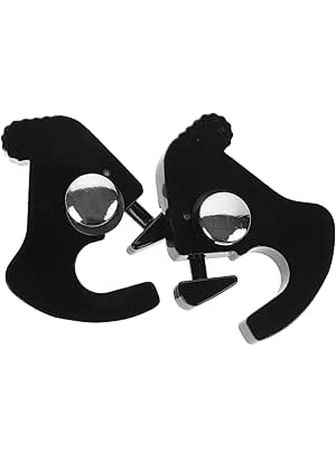 Detachable Rotary Latch Clips Kit for Motorcycle Luggage Rack Quick Release Bar Clips - Image 1