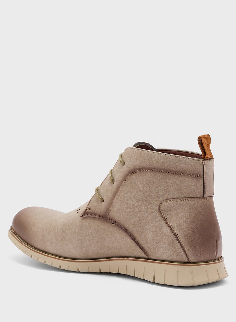 Robert Wood Casual Lace Up Boots  - Image 3