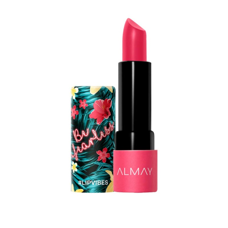 Almay Lip Vibes, Be Fearless, 0.14 Ounce, matte lipstick