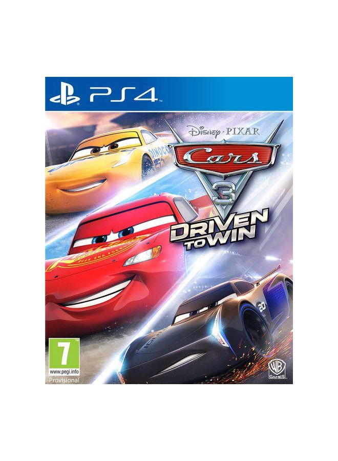 دبليو بي جيمز لعبة الفيديو Cars 3: Driven To Win (إصدار عالمي) - سباق - playstation_4_ps4 - Image 1