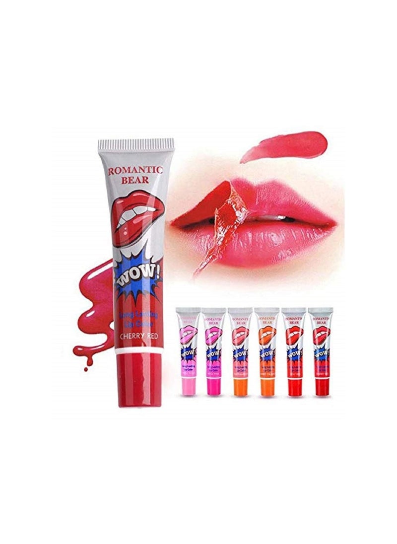 6-Piece Long Lasting Lip Colour Set Multicolor