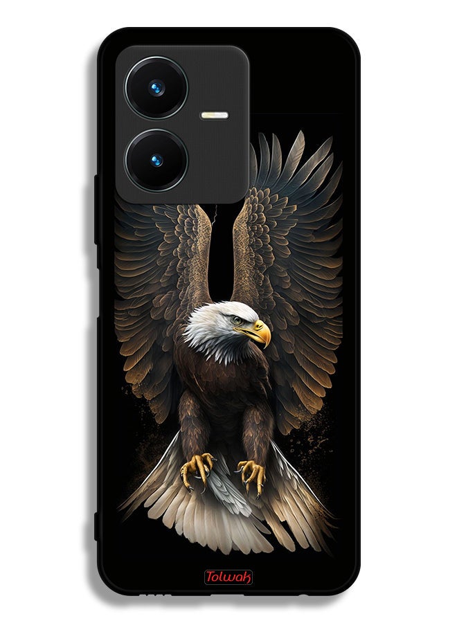 Tolwak Vivo Y22s Protective Case Cover Eagle Spread Wings - Image 1