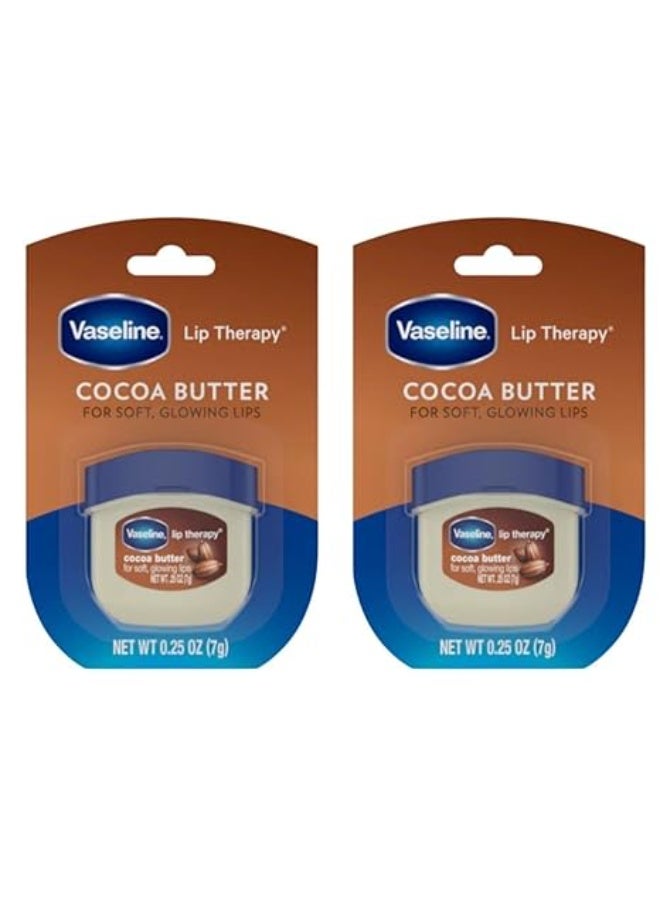 Vaseline Lip Therapy Cocoa Butter 7g Pack Of Two - Image 1
