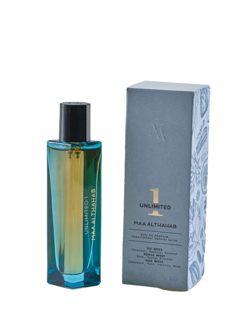 Maa Althahab Unlimited 1  for Unisex EDP 15ML - Image 2