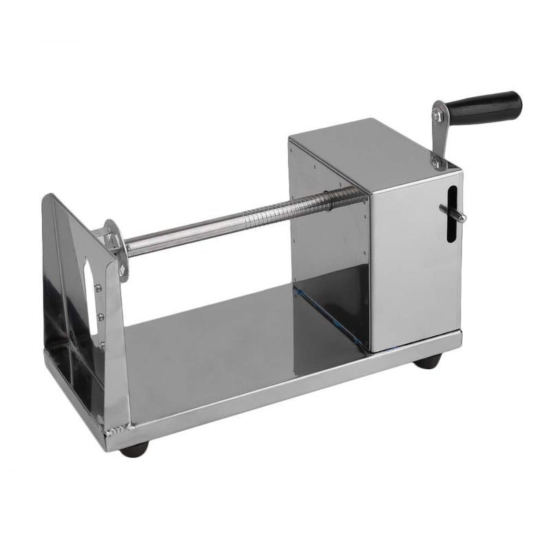 Drumil Drumil Potato Slicer Spiral Vegetable Cutter French FryManual Stainless Steel Twisted CZ 6 x 55 x 113 inches  - Image 4