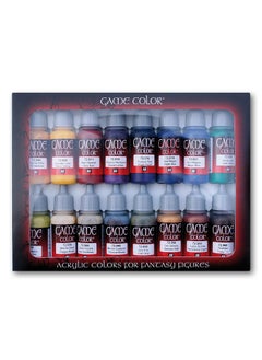 72.298 VALLEJO GAME COLOR SET: ADVANCED 17ml (16-pc set)