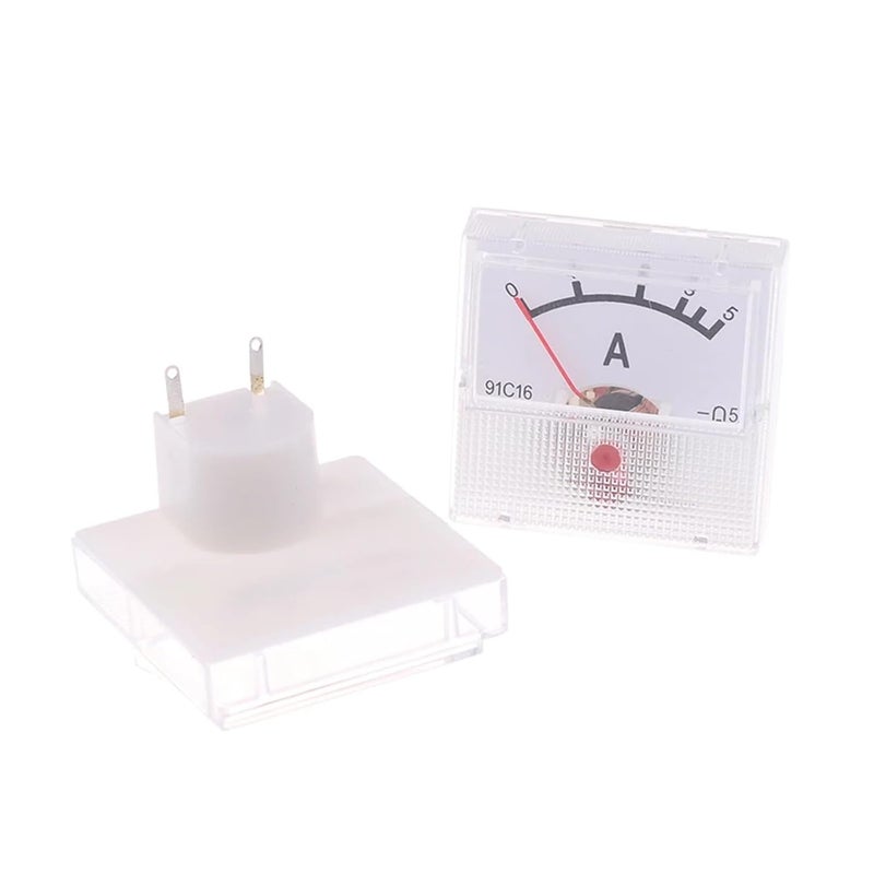 AC 150-300V DC 10-250V DC 5-75A أميتر فولتميتر جهاز قياس التيار والجهد مؤشر تناظري فولتميتر أميتر لوحة قياس (DC 20A) - Image 3