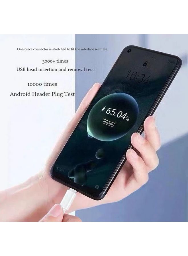 USB C to C Cable 88W PD Fast Charging Cord 6A 39 37 Inch 1pc - Image 3