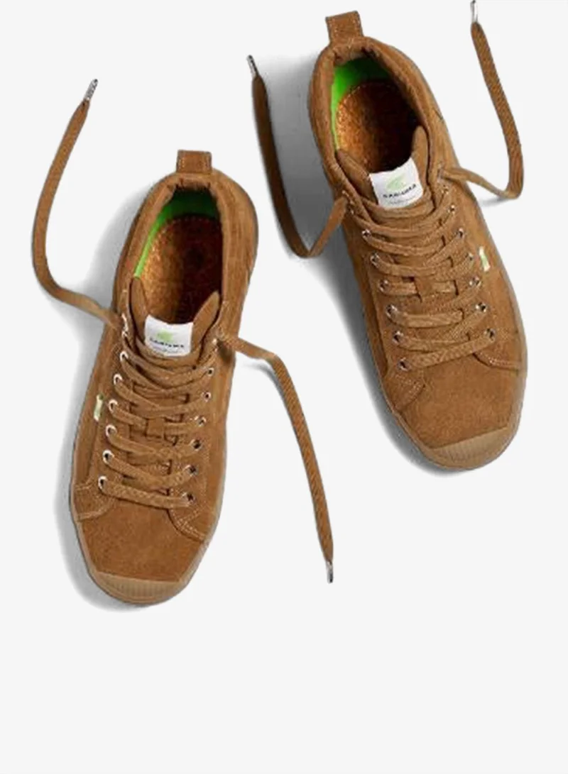 Cariuma  OCA High All Camel Suede Sneaker  | Best Price UAE