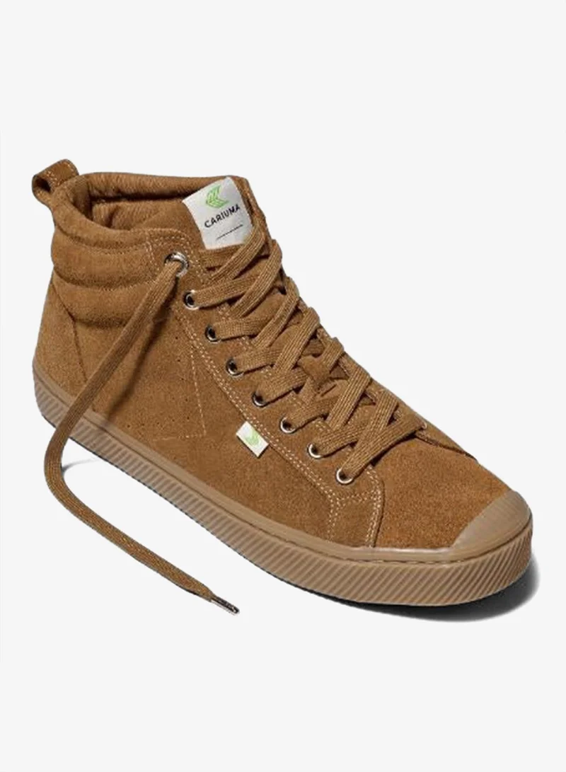 Cariuma OCA High All Camel Suede Sneaker