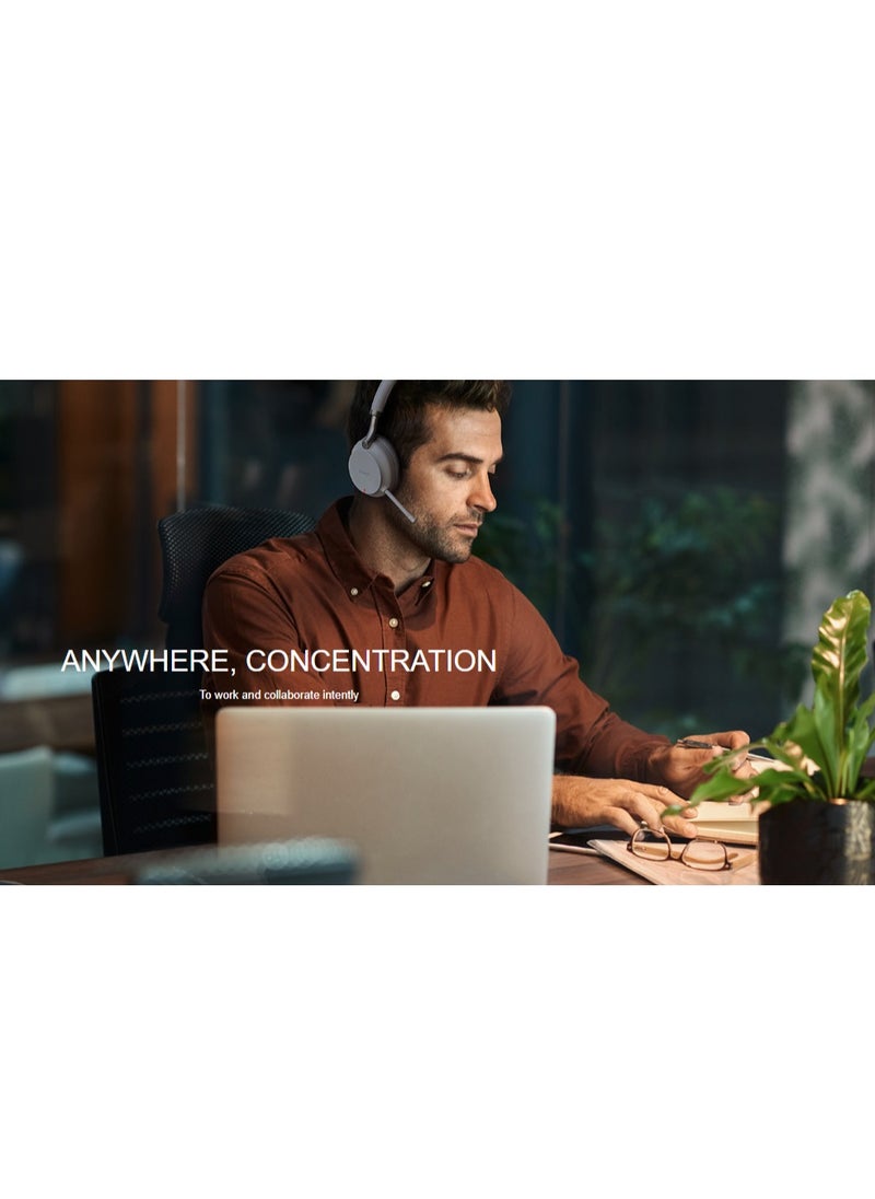 Yealink BH72 Lite Bluetooth Headset with Microphone Wireless Headset Teams & Zoom Certified Office Headphone with Noise Canceling Mic Retractable Microphone Arm for IP VoIP Phones Computer PC Laptop