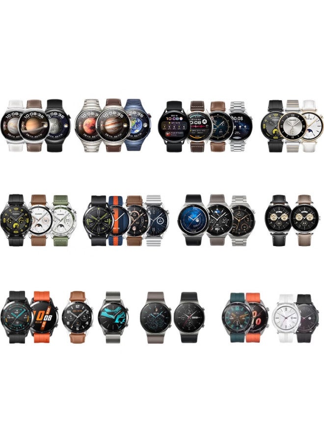 BHO Compatible With Huawei Watch Straps For Gt5Pro/Gt4/Gt3Pro/Gt2, Milanese Loop Watch Band For Watch4Pro/Watch3/Honor Magic2, Magnetic Metal Watch Strap - Image 3