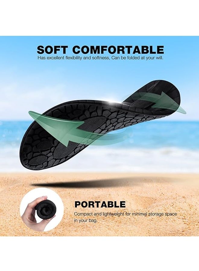 Water Shoes Women Men Aqua Socks Beach Barefoot Quick Drying Aqua Aerobics Swim Pool Non Slip Surf River Lake Snorkeling Kayak Yoga Adult Youth (M Size) - Image 4