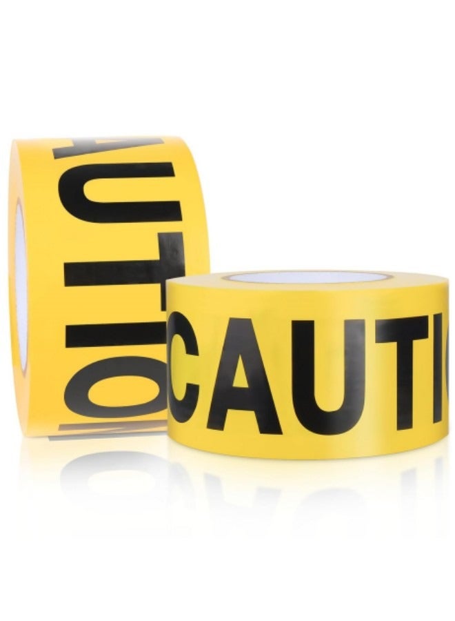 GGEROU Festival Decorations Caution Tape, 2 Pack Hazard Warning Tape Roll - Image 1
