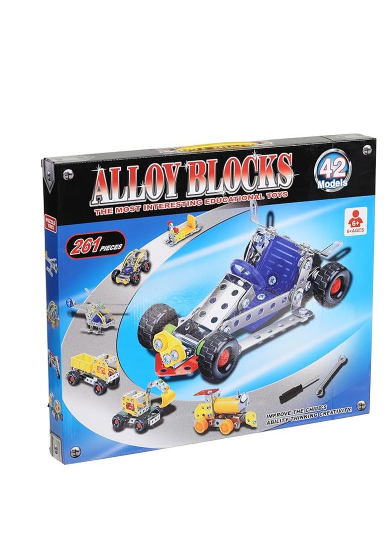 لعبه تركيب ميكانو لعمل 42 شكل مختلف، بلاستيك - Image 1