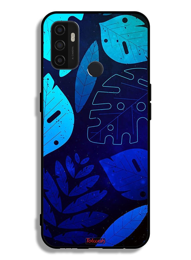 Tolwak Oppo A11s Protective Case Cover Leaves Pattern - Image 2
