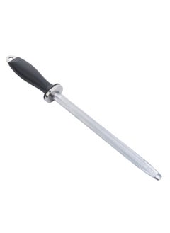 Stainless steel knife sharpener, Knife sharpening tooL, Silver, Size 10 inch