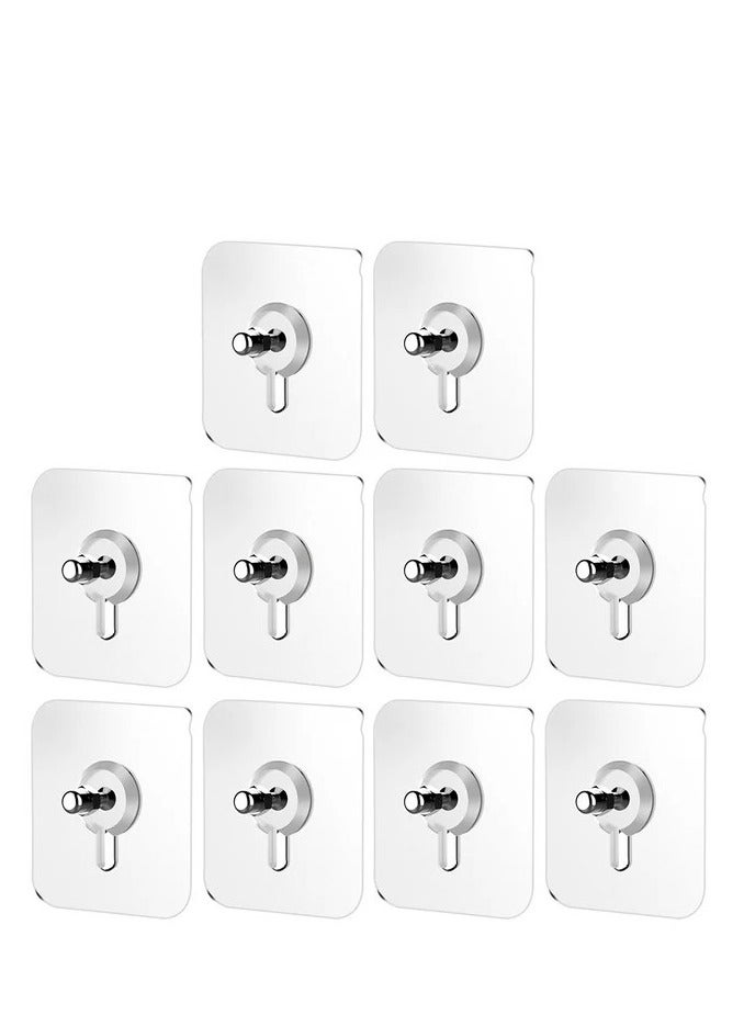 مسامير لاصقة لتثبيت الديكورات و التعليق 10 قطع - Image 1