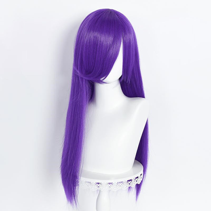 Generic Cardamom 60CM Universal Wig Hair Niang Special cos60cm Universal Hair Multicolor Optional Factory Direct in stock 60cm purple