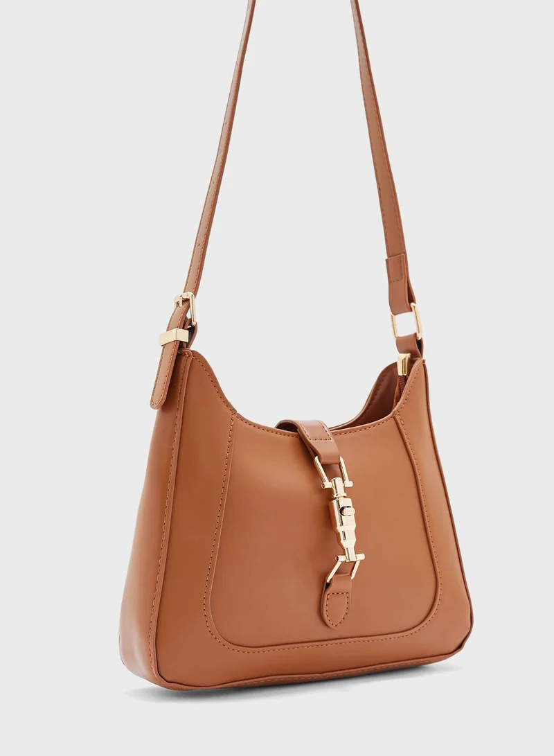 ELLA Trim Detail Shoulder Bag
