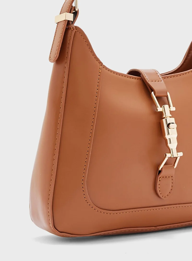 ELLA Trim Detail Shoulder Bag