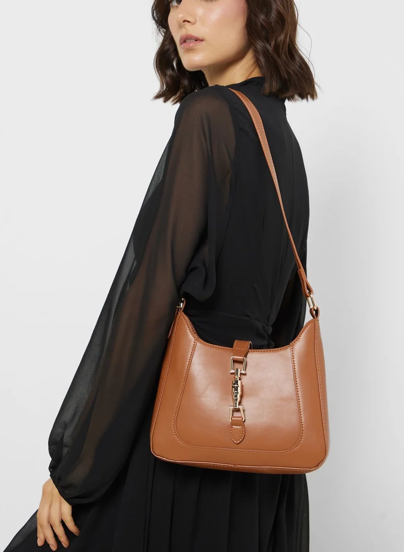 ELLA Trim Detail Shoulder Bag