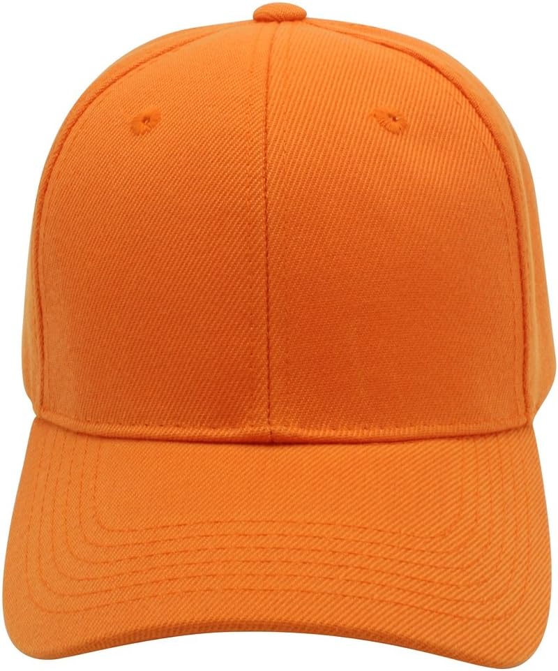 Top Level Baseball Cap Men Women - Classic Adjustable Plain Hat - Image 2