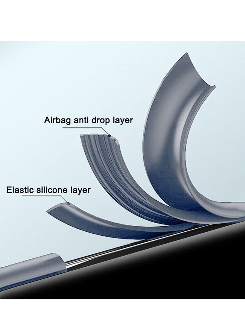 Wtech Realme C75 5G 2025 Liquid Silicone Carbon Fiber Texture Case Cover (MCFPSN) - Grey - Image 5