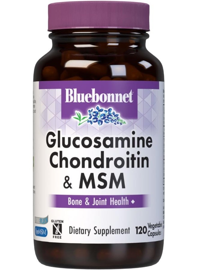 Bluebonnet Nutrition Glucosamine Chondroitin & Msm Capsules  - Image 1