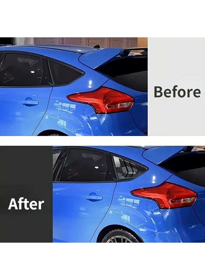 Carbon Fiber Side Window Louvers For Ford Focus ST RS MK3 2012 2018 Hatchback - Image 3