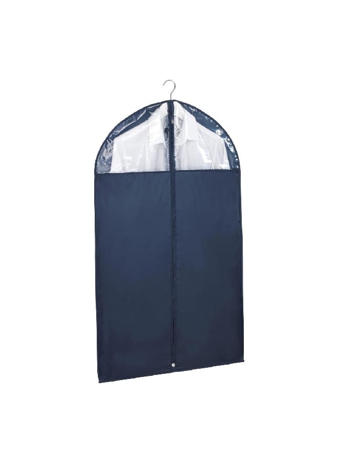 Wenko Zipper Closure Suit Bag Dark Blue 60 x 100 cm 64531100  - Image 1